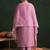 Ethnic Motifs Embroidered Thread Work Kurta With Trousers & Dupatta