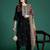 Ethnic Motifs Zari Embroidered Liva Kurta With Trousers & Dupatta