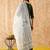 Straight Sequinned Liva Kurta with Palazzos & Dupatta