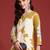 Bold Floral Printed Sequinned Kurta with Salwar Set
