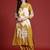 Bold Floral Printed Sequinned Kurta with Salwar Set