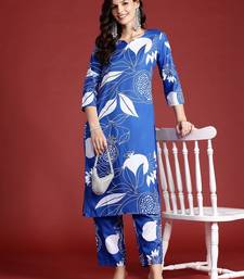 Floral Printed Kurta with Trousers