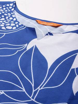Floral Printed Kurta with Trousers 3