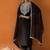 Women Embroidered Regular Thread Work Kurta with Trousers & With Dupatta
