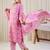Women Floral Printed Regular Pure Cotton Kurta with Trousers & With Dupatta