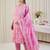 Women Floral Printed Regular Pure Cotton Kurta with Trousers & With Dupatta