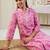 Women Floral Printed Regular Pure Cotton Kurta with Trousers & With Dupatta