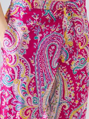 Women Paisley Printed Regular Pure Cotton Kurta with Trousers 6