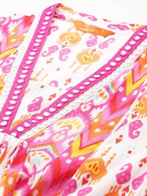 Ethnic Motifs Printed Mirror Work Pure Cotton Kurta with Trousers & With Dupatta 3