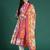 Ethnic Motifs Printed Mirror Work Pure Cotton Kurta with Trousers & With Dupatta