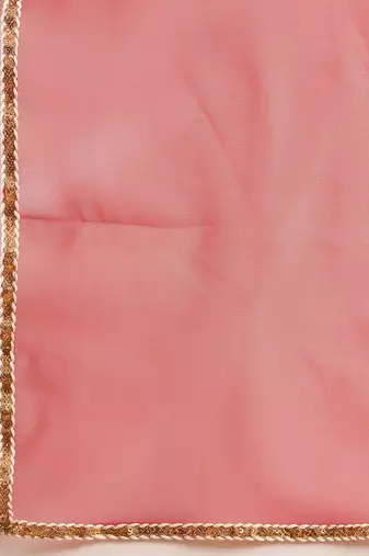 Floral Printed Straight Thread Work Kurta with Palazzos & Dupatta