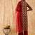 Floral Printed Straight Thread Work Kurta with Palazzos & Dupatta