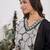Floral Printed Sequinned Pure Cotton Straight Kurta with Trouser & Dupatta