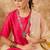 Ethnic Motifs Yoke Design Straight Thread Work Liva Kurta with Palazzos & Dupatta