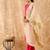 Ethnic Motifs Yoke Design Straight Thread Work Liva Kurta with Palazzos & Dupatta