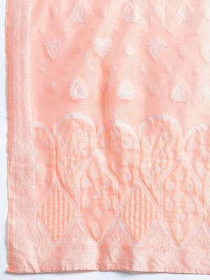 Woven Design Kurta With Trousers & Dupatta 5