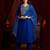 Yoke Design Zardozi Kurta With Trousers & Dupatta