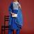 Yoke Design Zardozi Kurta With Trousers & Dupatta