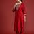 Ethnic Motifs Embroidered Sequinned Kurta With Trousers & Dupatta