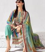 Women Ethnic Motifs Printed Regular Kurta Trousers With Dupatta
