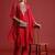 Ethnic Motifs Yoke Design Zari Panelled Liva Kurta With Trousers & Dupatta