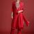 Ethnic Motifs Yoke Design Zari Panelled Liva Kurta With Trousers & Dupatta