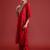 Ethnic Motifs Yoke Design Zari Panelled Liva Kurta With Trousers & Dupatta