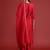 Ethnic Motifs Yoke Design Zari Panelled Liva Kurta With Trousers & Dupatta