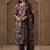 Women Floral Printed Regular Thread Work Kurta with Trousers & With Dupatta