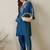 Women Floral Embroidered Kurta with Trousers