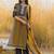 Women Ethnic Motifs Printed Regular Thread Work Pure Cotton Kurta with Trousers & With Dupatta