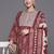 Floral Printed Round Neck Three-Quarter Sleeves Pure Cotton Kurta Set