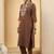Women Ethnic Motifs Embroidered Regular Thread Work Pure Cotton Kurta with Trousers