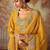 Floral Embroidered Regular Thread Work Straight Kurta With Trousers & Dupatta
