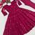 Rani Pink Embroidery Work Silk Blend Salwar Suit