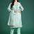 Women Regular Chanderi Silk Kurta with Trousers & With Dupatta