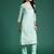 Women Regular Chanderi Silk Kurta with Trousers & With Dupatta