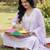 Women Ethnic Motifs Embroidered Regular Thread Work Pure Cotton Kurta with Trousers & With Dupatta