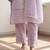 Women Ethnic Motifs Embroidered Regular Thread Work Pure Cotton Kurta with Trousers & With Dupatta