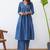 Ethnic Motifs Printed Pure Cotton Kurta With Trousers