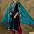 Ethnic Motifs Embroidered Regular Velvet Straight Kurta with Trousers & Dupatta