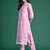 Women Floral Printed Regular Pure Cotton Kurta with Trousers