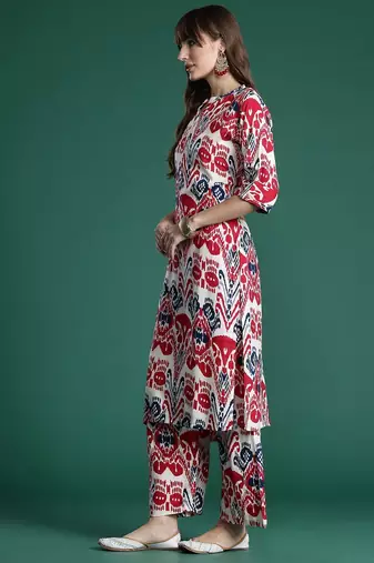 Ethnic Motifs Printed Kurta with Palazzos