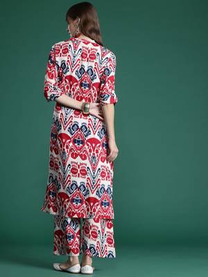 Ethnic Motifs Printed Kurta with Palazzos 6