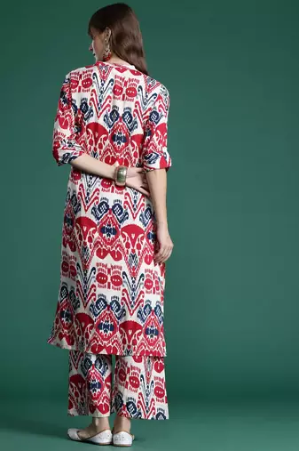 Ethnic Motifs Printed Kurta with Palazzos