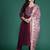 Plus Size Ethnic Motifs Embroidered Regular Gotta Patti Liva Kurta Set