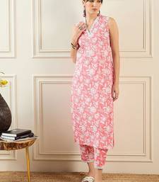 Women Pink Kurta Sets