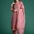 Floral Embroidered Thread Work Kurta with Trousers & With Dupatta