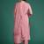Floral Embroidered Thread Work Kurta with Trousers & With Dupatta