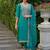 Ethnic Motifs Yoke Design Straight Kurta with Trousers & Dupatta